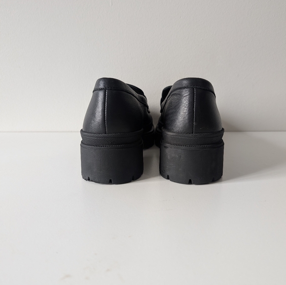 Portland Leather Goods Patina Zoe Chunky Loafers Size: 7 - Picture 6 of 7